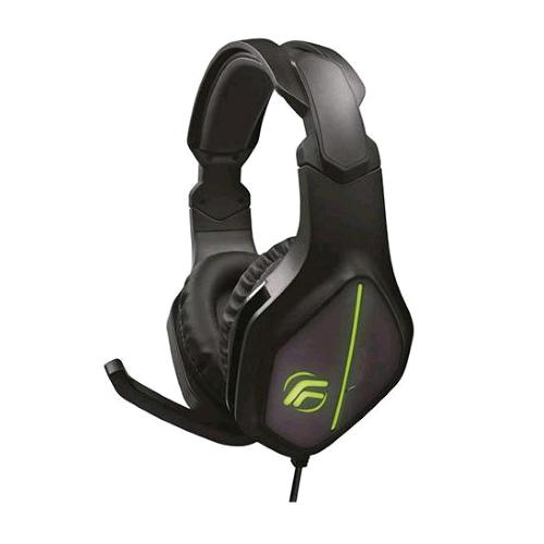 FENNER M08 PRO CUFFIE GAMING SOUNDGAME CON MICROFONO PER PC CONSOLE NERO 