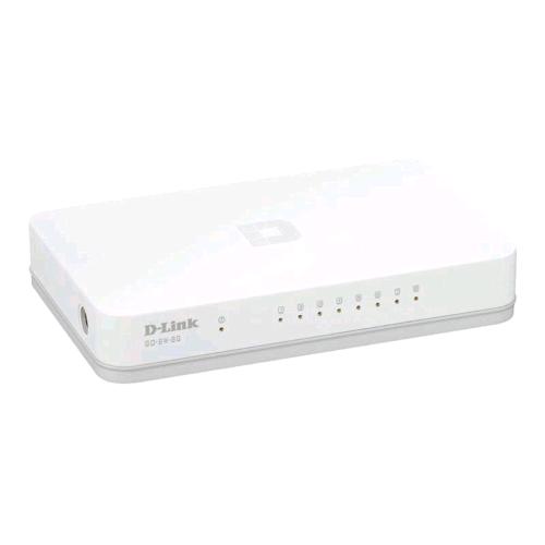 D-LINK GO-SW-8G SWITCH 8 LAN RJ-45 10/100/1000 MBPS