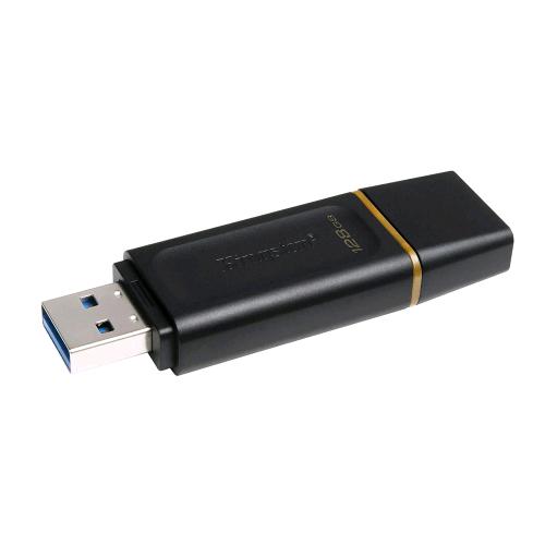 KINGSTON DATATRAVEL EXODIA CHIAVETTA 128GB USB 3.2 CON CAPPUCCIO PROTETTIVO E ANELLO PORTACHIAVI