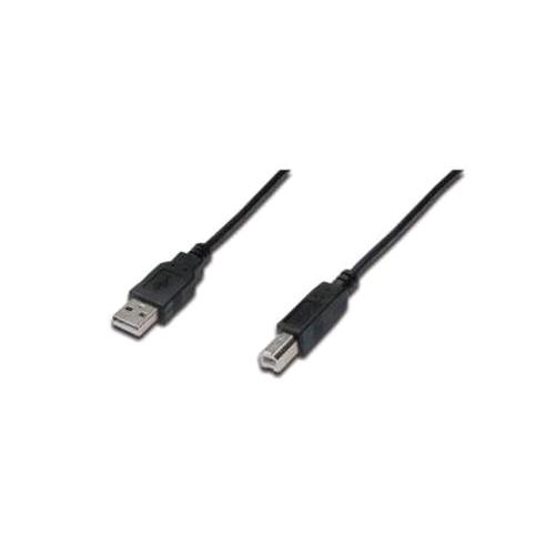 DIGITUS CAVO PROLUNGA USB 2.0 A/B, MASCHIO/MASCHIO 1 MT NERO