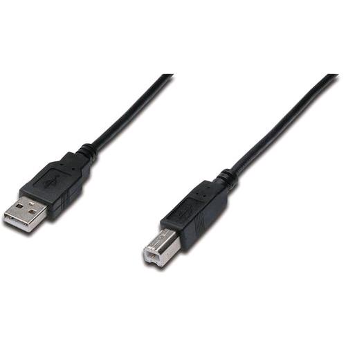 DIGITUS CAVO PROLUNGA USB 2.0 A/B, MASCHIO/MASCHIO 1.8 MT NERO