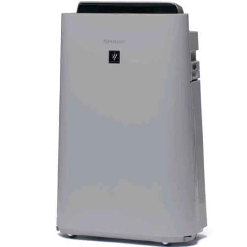 SHARP UA-HD50E-L PURIFICATORE D'ARIA CON FUNZIONE UMIDIFICATORE 54W 3 FILTRI FINO A 38MQ GRIGIO