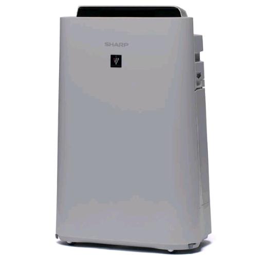 SHARP UA-HD60E-L PURIFICATORE D'ARIA CON FUNZIONE UMIDIFICATORE 54W 3 FILTRI FINO A 48MQ GRIGIO