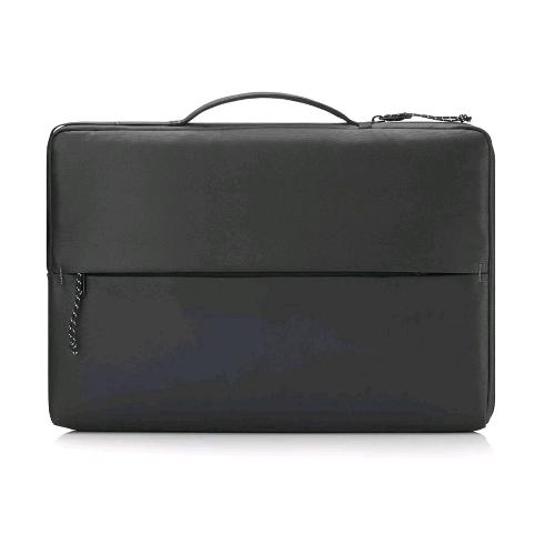 HP SPORT SLEEVE BORSA NOTEBOOK FINO A 14" VANO PC IMBOTTITO DETTAGLI CATARIFRANGENTI TASCHE ORGANIZER TESSUTO IMPERMEABILE E ROBUSTO NERO
