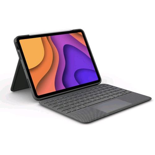 LOGITECH FOLIO TOUCH iPAD AIR (4a gen) CUSTODIA CON TASTIERA CON TRACKPAD E SMART CONNECTOR GRAPHITE