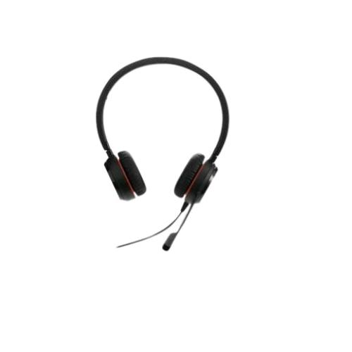 JABRA EVOLVE 30 II CUFFIE CON MICROFONO MS JACK 3,5 MM USB C NERO