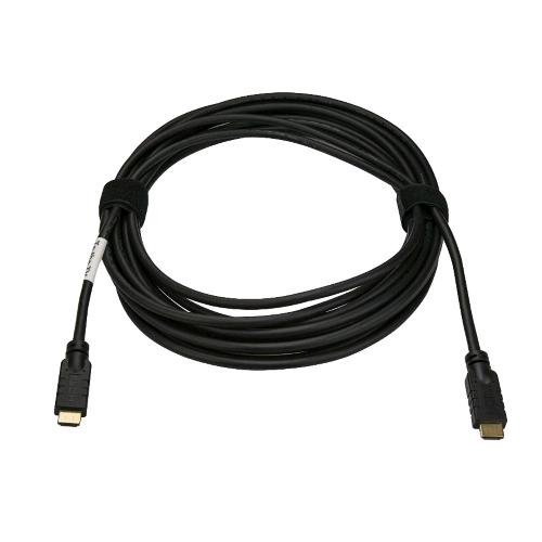 STARTECH CAVO HDMI AD ALTA VELOCITA' 4K 60HZ 10 MT CERTIFICATO CL2 PER INSTALLAZIONE A PARETE MASCHIO/MASCHIO NERO