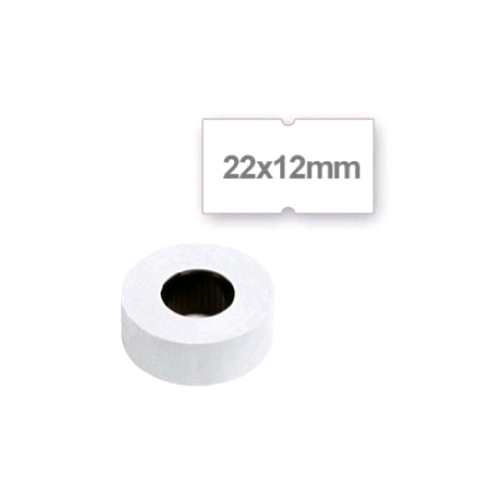 LEBEZ ETICHETTE REMOVIBILI PER PREZZATRICE 200 BIANCO 22mm x 12mm CONFEZIONE 10 x 10.000 ETICHETTE