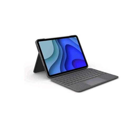 LOGITECH FOLIO TOUCH PER iPAD PRO 11'' E IPAD AIR 4A GEN CUSTODIA CON TASTIERA CON TRACKPAD E SMART CONNECTOR GRAFFITE