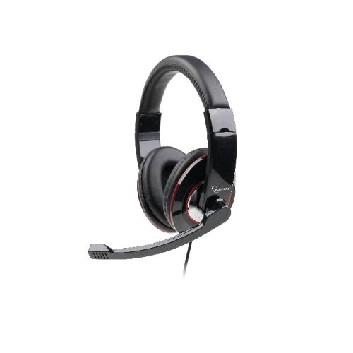 GEMBIRD CUFFIE CON MICROFONO 2 JACK 3.5 NERO