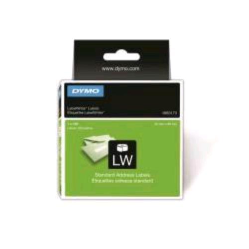 DYMO LABELWRITER CONF 130 ETICHETTE ADESIVE IN POLIESTERE 89X28 mm BIANCO 