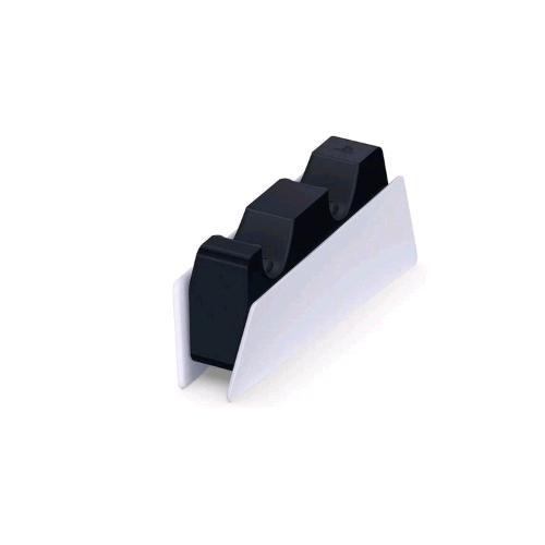 SONY PS5 BASE DI RICARICA PER 2 CONTROLLER WIRELESS DUALSENSE BIANCO NERO