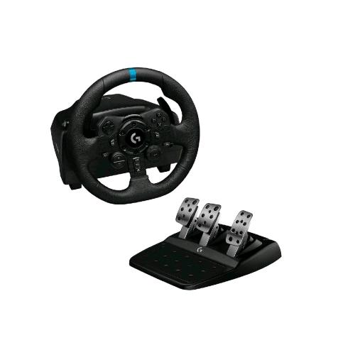 LOGITECH PS4/PC G923 TRUEFORCE VOLANTE + PEDALIERA DOPPIA FRIZIONE PS4/PC NERO /ACCIIO