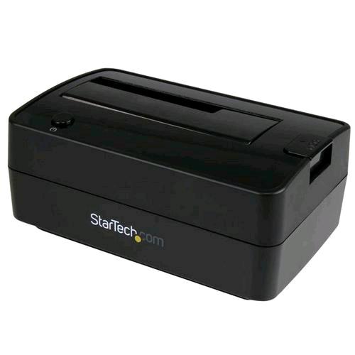STARTECH SDOCKU313E BOX ESTERNO PER HDD /SSD 2.5"/3.5" SATA/SATA II/SATA III INTERFACCIA USB 3.1 GEN 2 COLORE NERO