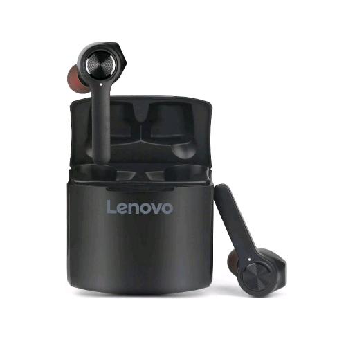 LENOVO HT20 AURICOLARI BLUETOOTH CON CUSTODIA DI RICARICA WIRELESS IPX5 NERO