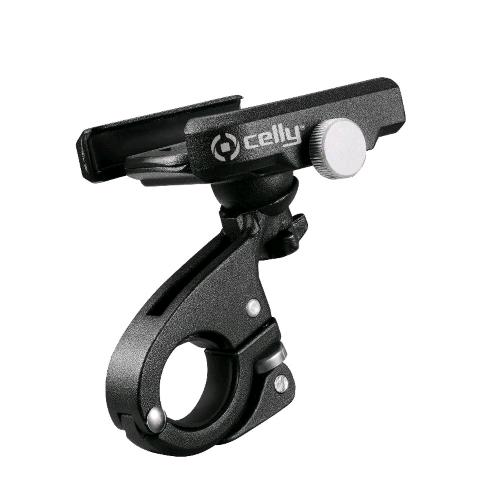 CELLY ARMORBIKE SUPPORTO BICI UNIVERSALE PER SMARTPHONE DOTATO DI ALETTE CON VITI PER FISSAGGIO AL MANUBRIO NERO