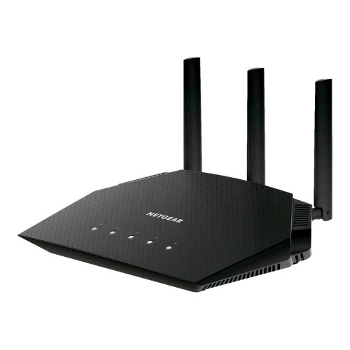 NETGEAR RAX10 ROUTER WIRELESS DUAL BAND WI-FI 6 AX1800 1.8Gbps 4 PORTE GIGABIT NERO