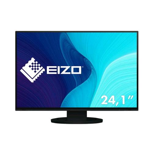 EIZO FLEX SCAN EV2495-BK 24.1" LED IPS FORMATO 16:10 CONTRASTO 1.000:1 1xHDMI 1xDISPLAY PORT 3xUSB COLORE NERO GARANZIA ITALIA
