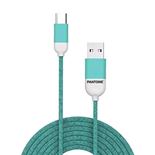 PANTONE CAVO USB CON CONNETTOTE USB TYPE-C 1,5 MT AZZURRO