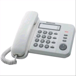 PANASONIC KX-TS520EX1W TELEFONO DA TAVOLO BIANCO