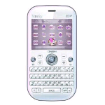 NGM VANITY QWERTY DUAL SIM SWAROVSKI ITALIA WHITE