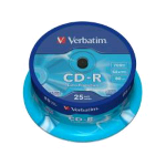 VERBATIM CAMPANA CDR DATALIFE 52X 80 CF.25 43432