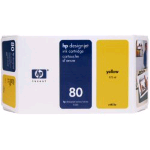 HP 80 CARTUCCIA INKJET GIALLO 