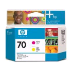 HP 70 TESTINA INKJET MAGENTA E GIALLO