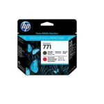 HP 771 TESTINA INKJET NERO OPACO E ROSSO 