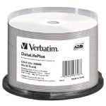VERBATIM CD-R 700MB PER STAMPA TERMICA WHITE CAMPANA 50PZ