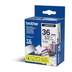 BROTHER TZE261 NASTRO TYPE TZ 36MM X 8MT COLORE BIANCO STAMPA NERO