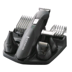 REMINGTON PG6030 REGOLABARBA RICARICABILE LAME IN TITANIO COLORE NERO