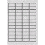 AVERY-ZWECKFORM L6009-20 CONF 960 ETICHETTE 21.2x45.7 MM AUTOADESIVE ARGENTO