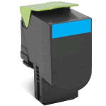 LEXMARK 802C TONER CIANO PER CX410DE/ CX410DTE e CX410E