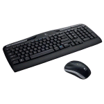 LOGITECH MK330 TASTIERA VERSIONE ITALIANA + MOUSE OTTICO WIRELESS NERO