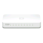 D-LINK GO-SW-8E SWITCH 8 PORTE 10/100Mbps