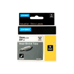 DYMO D1 RHINOPRO NASTRO TERMO-RESTRINGENTE 19mm x 1,5mt COLORE BIANCO STAMPA NERO (18057)