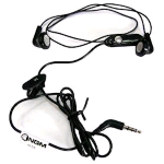 NGM HI-58 AURICOLARE A FILO STEREO PER NGM DYNAMIC FUN 1 JACK 3.5mm BLACK