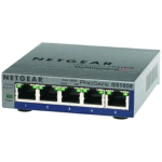 NETGEAR GS105E SWITCH 5 LAN RJ-45 10/100/1000Mbps GRIGIO
