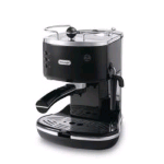 DE LONGHI ICONA ECO 311.BK MACCHINA PER CAFFE' ESPRESSO A CIALDE ESE 1.050 W 2 CAFFE' IN CONTEMPORANEA