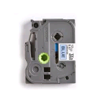 BROTHER TZE531 NASTRO PER ETICHETTATRICE LAMINATO 12MM COLORE BLU STAMPA BLACK