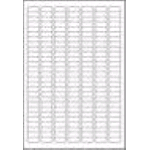 AVERY-ZWECKFORM L4731REV-25 CONFEZIONE 4.725 ETICHETTE ADESIVE 25.4x10 MM COLORE BIANCO FINITURA OPACA