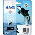 EPSON T7609 CARTUCCIA LIGHT LIGHT BLACK PER STAMPANTI EPSON INK JET (C13T76094010)