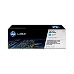 HP 305A TONER CIANO PER LASERJET PRO 300 COLOR M351A- PRO 400 COLOR M451NW/M451DN/M451DW/COLOR LASERJET M475DN-M475DW/COLOR LASERJET PRO M375NW GARANZIA ITALIA (CE411A)