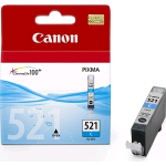 CANON CLI-521C SERBATOIO CIANO PER PIXMA MP540-MP620-MP630-MP980-iP3600-iP4600-MX860 (2934B001)