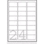 AVERY-ZWECKFORM L4773-20 CONF 480 ETICHETTE 33.9x63.5 MM AUTOADESIVE BIANCO