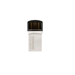 TRANSCEND TS32GJF890S CHIAVETTA USB 3.0 + TYPE C 32GB COLORE SILVER