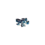 DYMO D1 SPECIALI NASTRO ETICHETTE FLESSIBILI PER STAMPANTI A TRASFERIMENTO TERMICO 12MMx3.5MT COLORE BIANCO STAMPA NERO