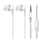 NGM HI-FW2EAR/W AURICOLARE A FILO HI-TECH ALTA QUALITA' IN EAR JACK 3.5mm COLORE BIANCO