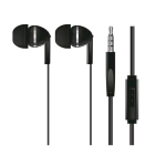 NGM HI-FW2EAR/B AURICOLARE A FILO HI-TECH ALTA QUALITA' IN EAR JACK 3.5mm COLORE NERO